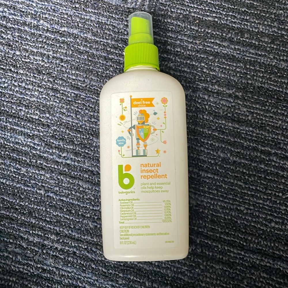 Babyganics natural insect repellent 8 fl oz